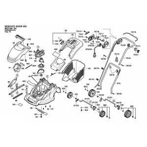 Bosch ROTAK 34 (0600884103-EU)