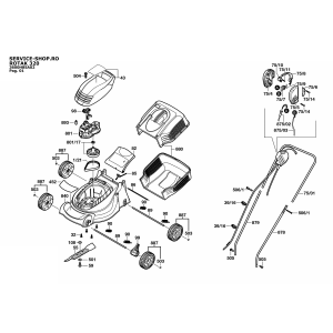 Bosch Rotak 320 (3600H85A02-EU)