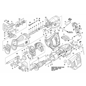 Bosch GSA 1300 PCE (3601F4E200)