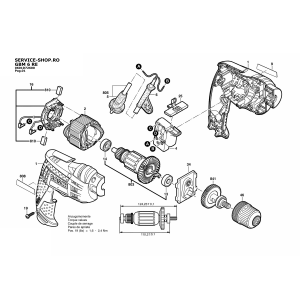 Bosch GBM 6 RE (0601D72600-EU)