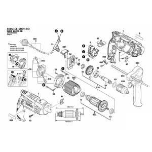 Bosch GSB 1600 RE (3601B18102-EU)