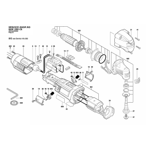 Bosch GOP 250 CE (3601B30000)