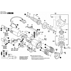 Bosch GWS 850 CE (06013787AB)