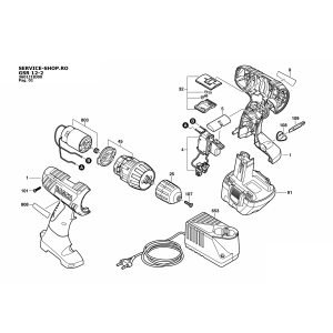 Bosch GSR 12-2 (3601J18J00-EU)