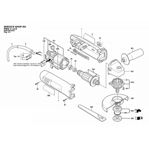 Bosch PWS 7-115 (0603402901-EU)