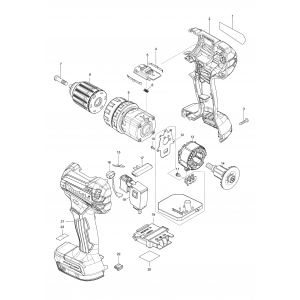 Makita DHP485Z (DHP485Z-RO)