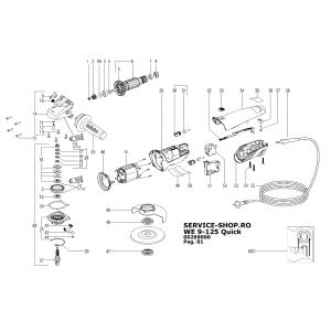 Metabo WE 9-125 Quick (00269000-EU)