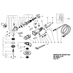 Metabo W 820-125 (06728000-EU)