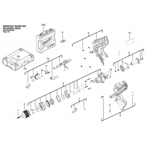 Milwaukee M12CDD-202C (4933440390-EU)